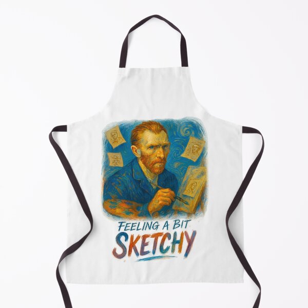 Item preview, Vincent van Gogh – Feeling a Bit Sketchy designed and sold by Neonyx2020.