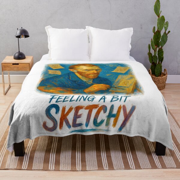 Item preview, Vincent van Gogh – Feeling a Bit Sketchy designed and sold by Neonyx2020.