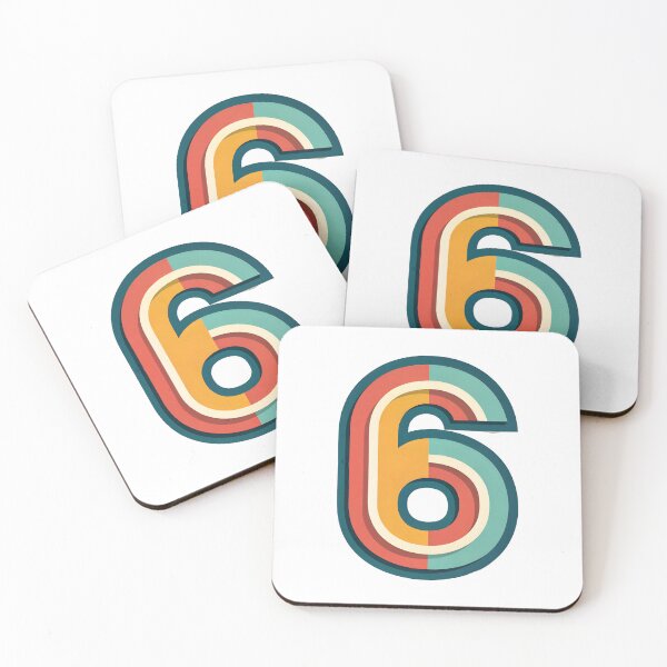 Item preview, Number 6 designed and sold by nimmitrends.