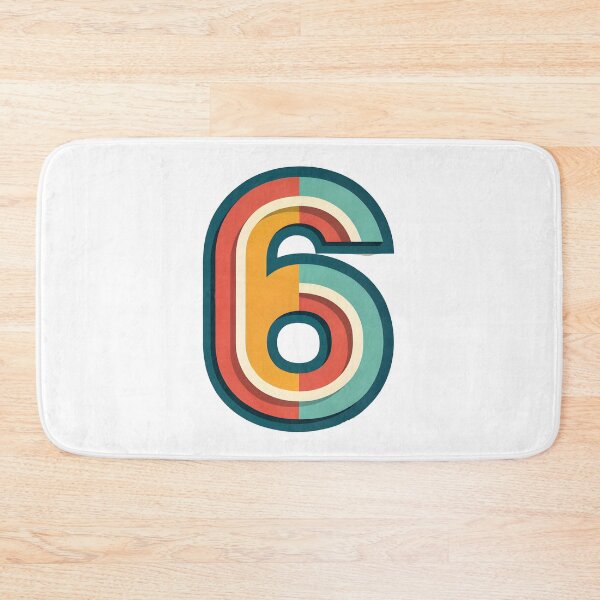 Item preview, Number 6 designed and sold by nimmitrends.