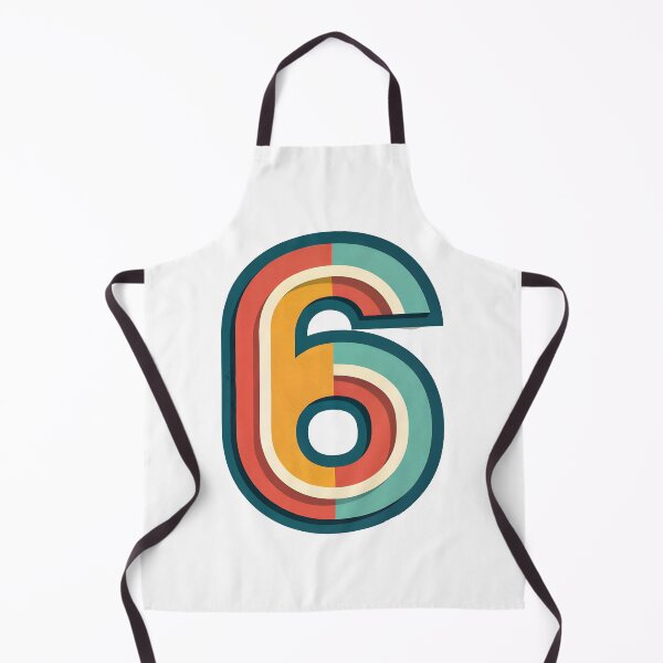 Item preview, Number 6 designed and sold by nimmitrends.