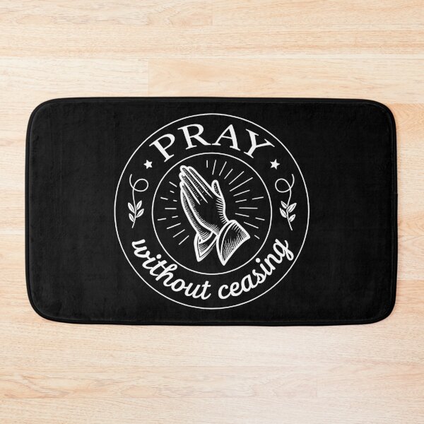 Item preview, 1 Thessalonians 5:17 Pray Without Ceasing designed and sold by plushism.