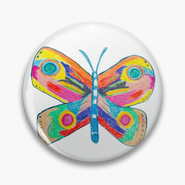 Item preview, Rainbow funky Butterfly designed and sold by MyCraftyNell.