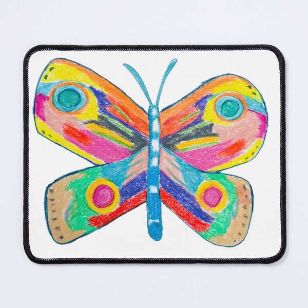 Item preview, Rainbow funky Butterfly designed and sold by MyCraftyNell.