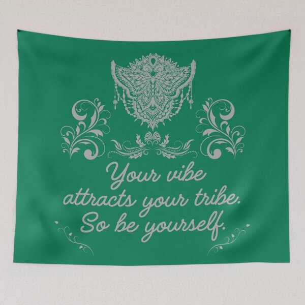 Item preview, Your vibe attracts your tribe designed and sold by HappyHavenStu.