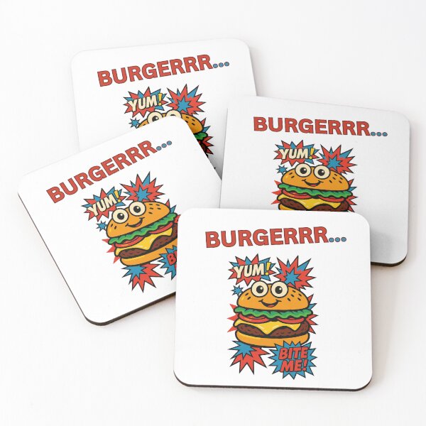 Item preview, YUM, BITE ME.. BURGERRR designed and sold by KISHNAY-FASHION.