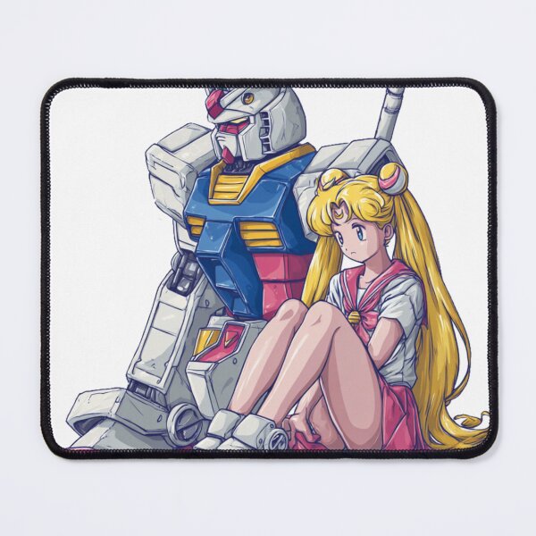 Item preview, Gundam and Moon: A Mecha Magical Crossover designed and sold by pastel.moonwave.