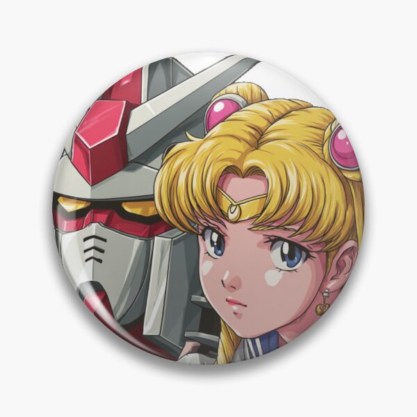 Item preview, Sailor Moon Meets Gundam Head designed and sold by pastel.moonwave.