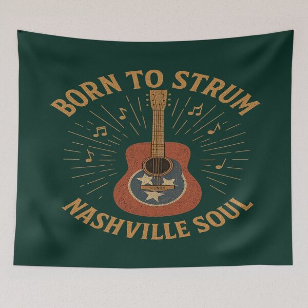 Item preview, Born to Strum: Nashville Guitar Soul of Music City designed and sold by Globalcitytees.