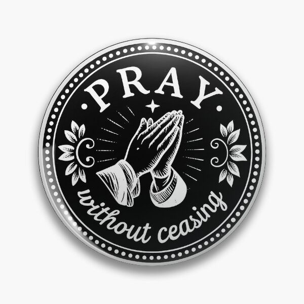 Item preview, 1 Thessalonians 5:17 Pray Without Ceasing designed and sold by plushism.