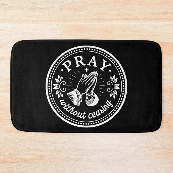 Item preview, 1 Thessalonians 5:17 Pray Without Ceasing designed and sold by plushism.