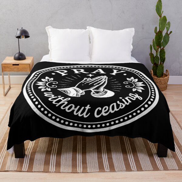 Item preview, 1 Thessalonians 5:17 Pray Without Ceasing designed and sold by plushism.