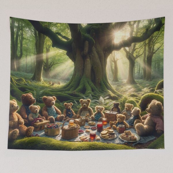 Item preview, Teddy Outdoor Meal designed and sold by M-Y-A-R-T-.