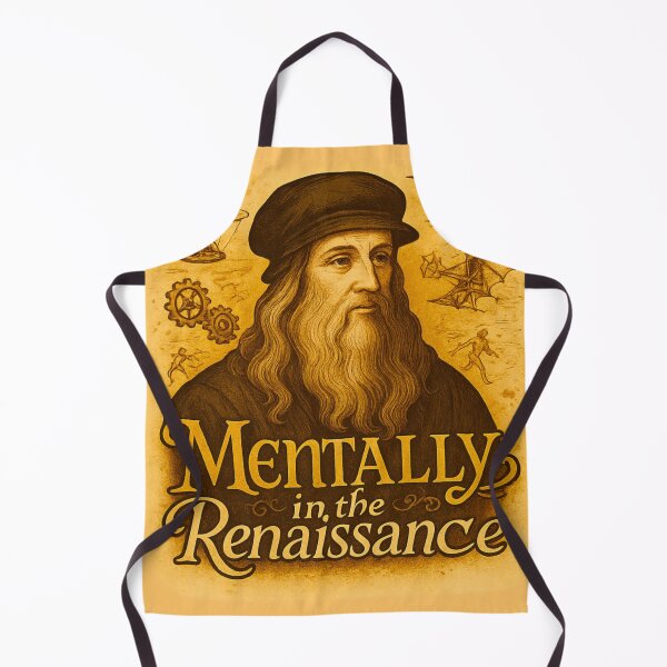 Item preview, Leonardo da Vinci – Mentally in the Renaissance designed and sold by Neonyx2020.