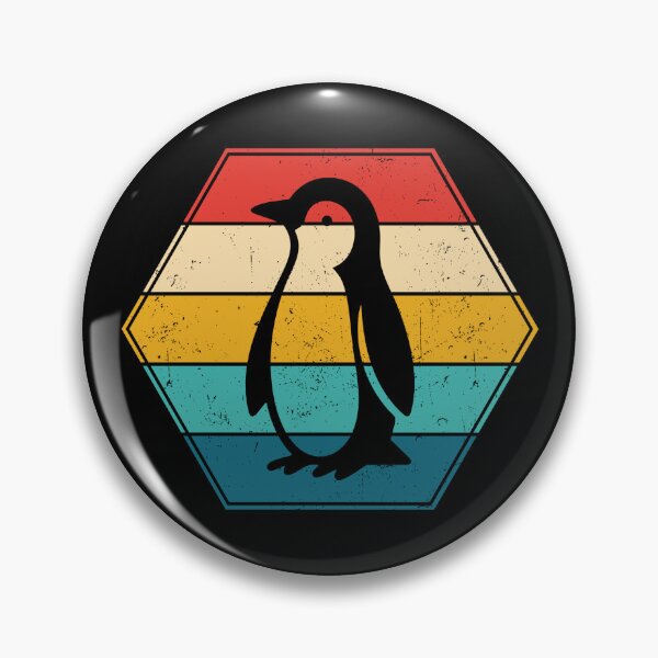 Item preview, Penguin Retro Style Vintage designed and sold by pretty4u.
