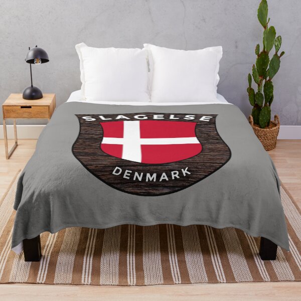 Item preview, Slagelse Denmark Emblem Flag designed and sold by World Designs.