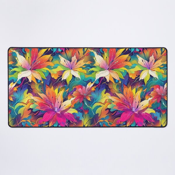 Item preview, Colorful abstract flower with lightning design designed and sold by CoolPixels.