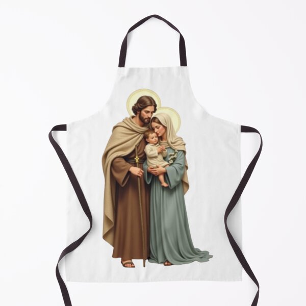 Item preview, Vintage Sacred Family Illustration | Symbolic Christian Art for Faithful Hearts designed and sold by Holy Ink.