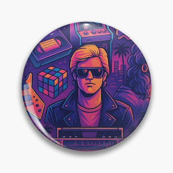Item preview, Totally '80s – Neon Pop Culture Collage designed and sold by Red_5.