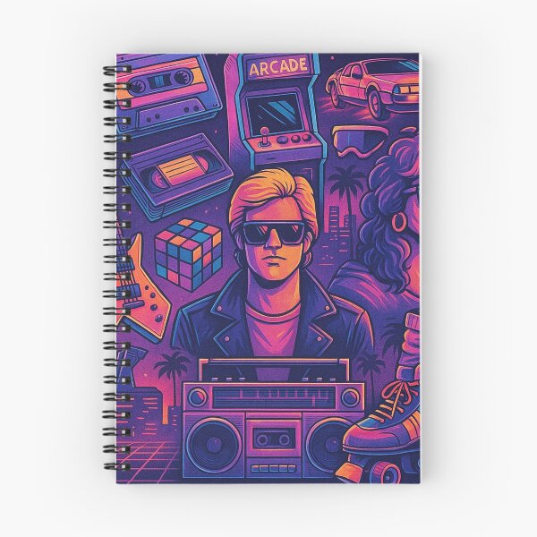 Item preview, Totally '80s – Neon Pop Culture Collage designed and sold by Red_5.