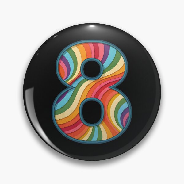 Item preview, Number 8 designed and sold by nimmitrends.