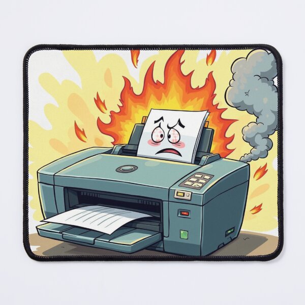 Item preview, Printer On Overload - Don't Worry, I can fix it. designed and sold by shakespeare1212.