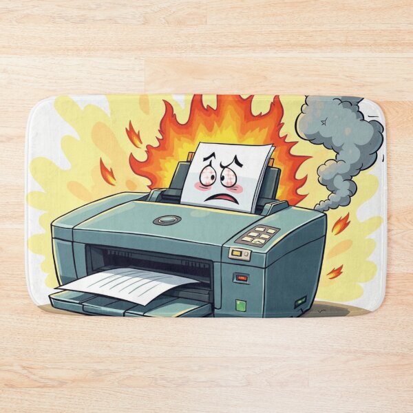 Item preview, Printer On Overload - Don't Worry, I can fix it. designed and sold by shakespeare1212.