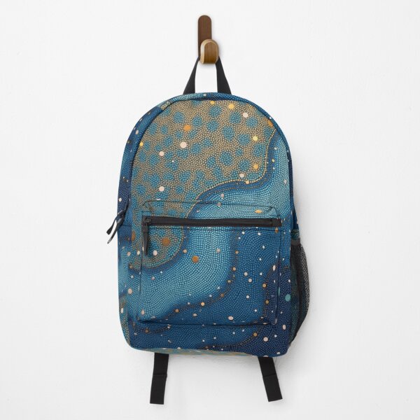 Item preview, Aboriginal Inspired Dot Art - Oceanic Shelf designed and sold by GrinGalore.
