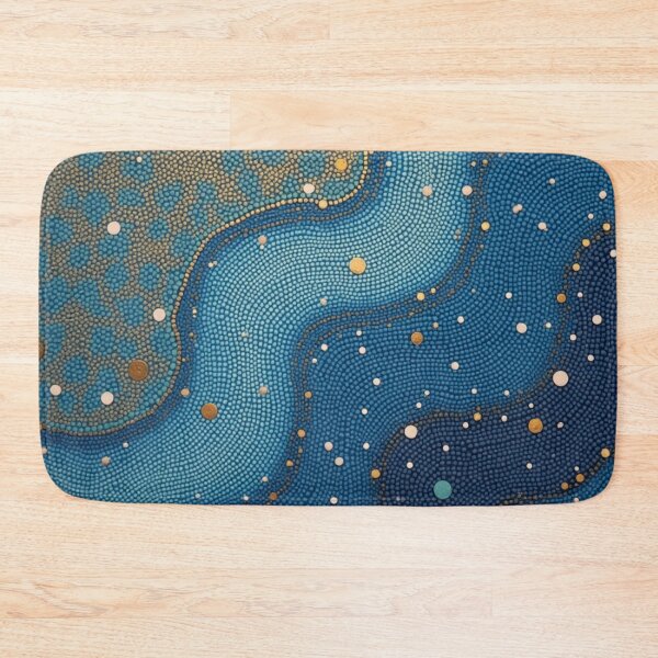 Item preview, Aboriginal Inspired Dot Art - Oceanic Shelf designed and sold by GrinGalore.