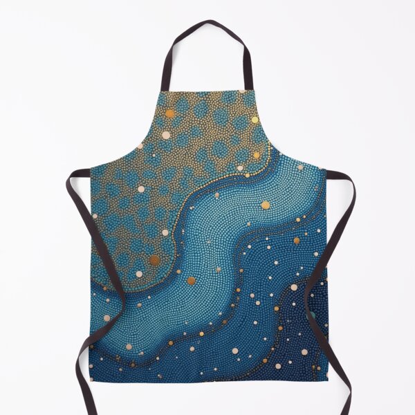 Item preview, Aboriginal Inspired Dot Art - Oceanic Shelf designed and sold by GrinGalore.