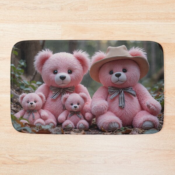 Item preview, Pink Teddy Family designed and sold by M-Y-A-R-T-.