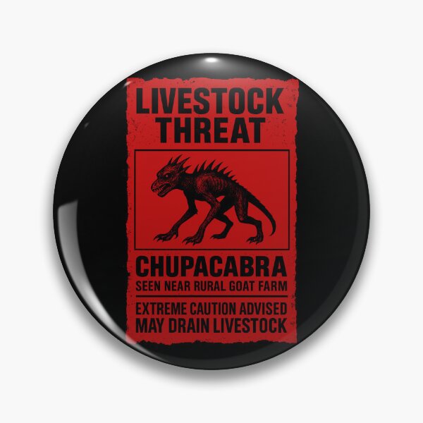 Item preview, Classified Creatures - Chupacabra designed and sold by ZAMNSupply.