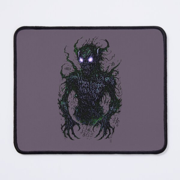 Item preview, Glowing Cyber Demon Entity – Neon Tech Horror Glitch Art  designed and sold by Shoot-The-Moon.