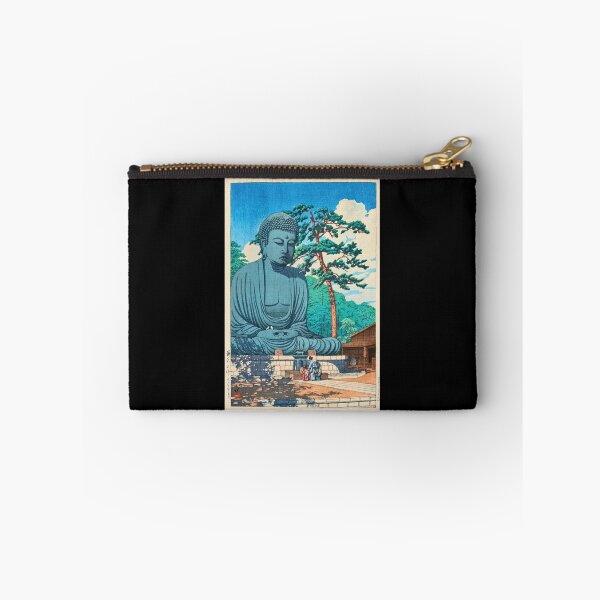 Item preview, Kamakura Daibutsu (The Great Buddha at Kamakura) by Hasui Kawase | Japanese Buddha Poster | Japandi Spiritual Decor designed and sold by artofuniverse.