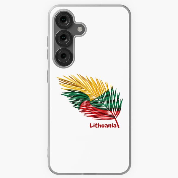 Item preview, Abstract Flag of Lithuania – Feather Design designed and sold by ArteJorge48.