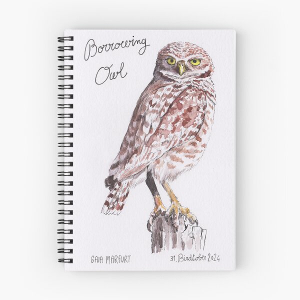 Item preview, Borrowing Owl designed and sold by Gaia Marfurt.