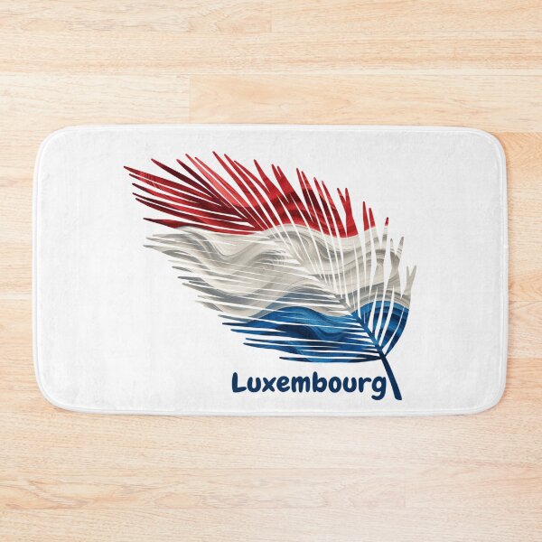 Item preview, Abstract Flag of Luxembourg – Feather Design designed and sold by ArteJorge48.