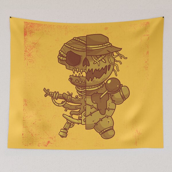 Item preview, Voodoo Doll Scarecrow Duality Vintage designed and sold by Voodoo Store Paranormal Collections.