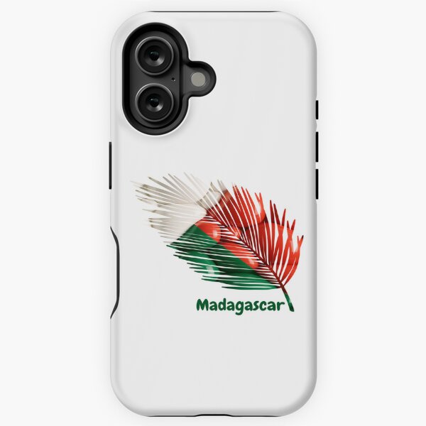 Item preview, Abstract Flag of Madagascar – Feather Design designed and sold by ArteJorge48.