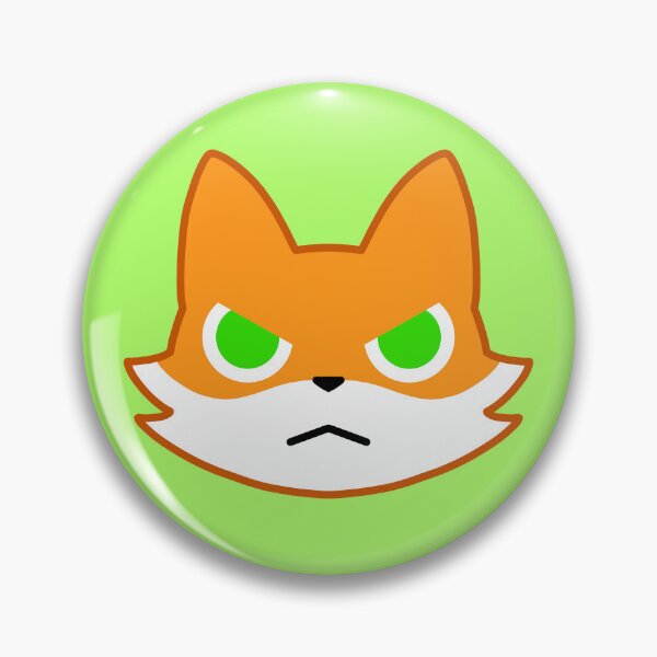 Item preview, Angry Fox designed and sold by ScarletLilyShop.