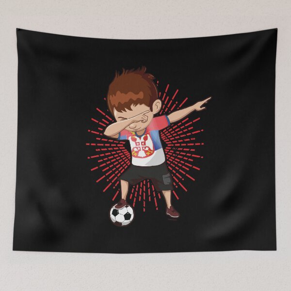 Item preview, Football Soccer Dab Serbia designed and sold by TomGiantDesigns.