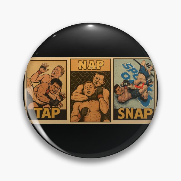 Item preview, Tap Nap Snap – Vintage MMA Comic Panels designed and sold by Promptwear.0.