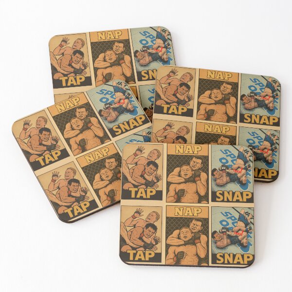 Item preview, Tap Nap Snap – Vintage MMA Comic Panels designed and sold by Promptwear.0.