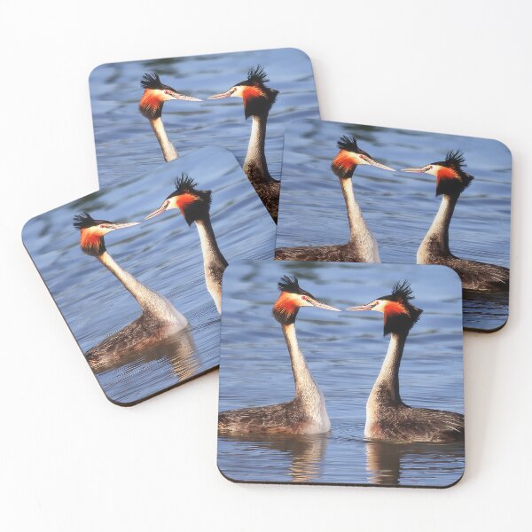 Item preview, 2195 Pair of Crested Grebe designed and sold by Hans Kawitzki.