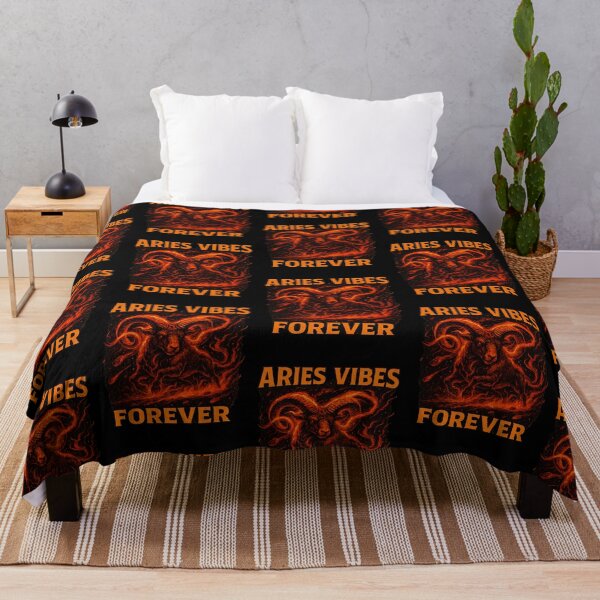 Item preview, Aries Vibes Forever Zodiac Fire Ram Art designed and sold by wrestletoys.