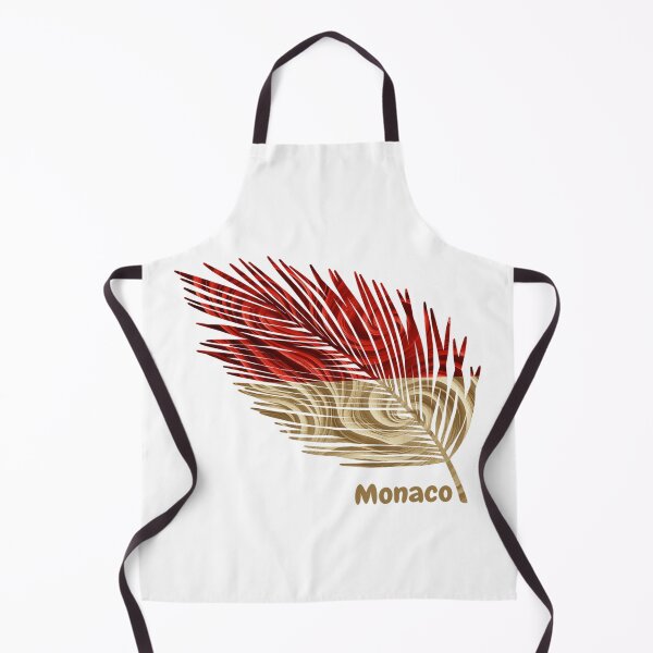 Item preview, Abstract Flag of Monaco – Feather Design designed and sold by ArteJorge48.