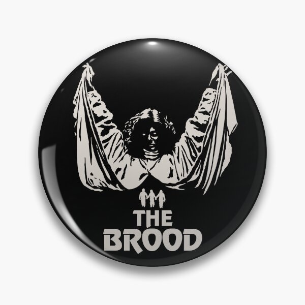 Item preview, THE BROOD Cronenberg Canadian horror white designed and sold by LapinMagnetik.