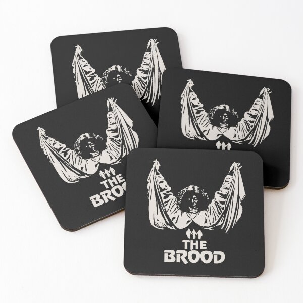 Item preview, THE BROOD Cronenberg Canadian horror white designed and sold by LapinMagnetik.