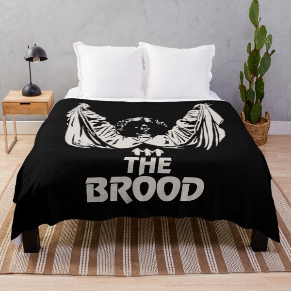 Item preview, THE BROOD Cronenberg Canadian horror white designed and sold by LapinMagnetik.