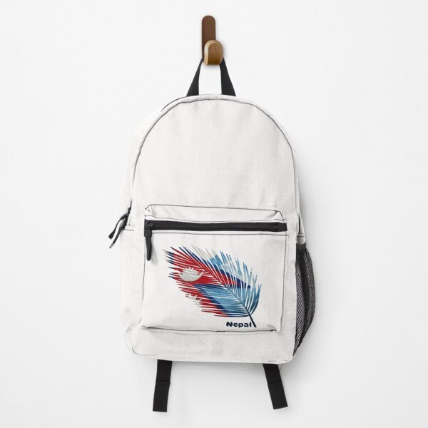 Item preview, Abstract Flag of Nepal – Feather Design designed and sold by ArteJorge48.